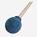 BLACK MAGIC Cosmic Tones Gong Mallet by Raven Sounds, Handmade in USA, Enhanced Overtones