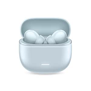 Redmi Buds 5C Bluetooth TWS in Ear Earbuds, Up to 40Db Hybrid Noise Cancellation, Quad Mic, Custom Eq, 10Mins Charge for 2Hours Life, Up to 36Hrs Playback, Gaming TWS| Symphony Blue
