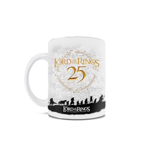 Trend Setters The Lord of the Rings Fellowship Ring 25Th Anniversary 11 oz Ceramic Coffee Mug