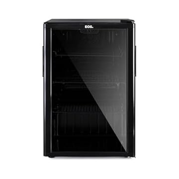 Refrigerador Expositor Vertical Eos 80 Litros Eco Gelo All Black Eev90p 110v