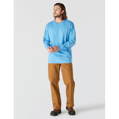 Image of Carhartt Men's Dearborn Loose Long-Sleeve Logo T-Shirt Closeout