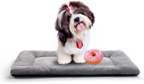 Dog Beds Crate Pad for Small Dogs Ultra Soft Dog Crate Bed Washab...
