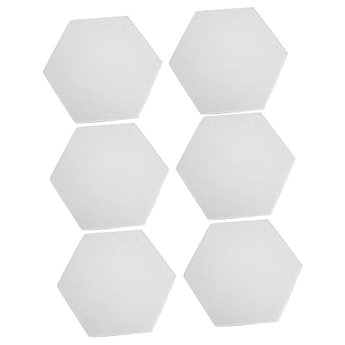 BESTonZON 6 piezas paneles autoadhesivos para insonorización para Ktv, teatros en casa y estudios, tableros acústicos absorbentes, reducción de ruido decorativa miniatura 1