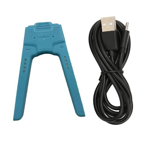 Joy-Con �[�d�O���b�v for Nintendo Switch/OLED/Switch �X�^���h with �ی��H & LED�\����, �y�ʃR���p�N�g �[�d�� �h�b�N �A�_�v�^�[ (���F)