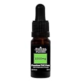CBD Oil 1000mg – 10ml Bottle (Approx. 185 Drops) – Hemp-Derived Supplement – THC-Free – Lab Tested – Vegan & Non-GMO – Natural Flavour