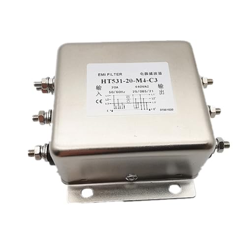 Filtre d'alimentation triphasé 380V HT531-20 pour variateur de fréquence
