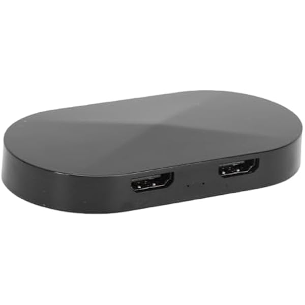 Jectse Rozdzielacz 1x2 4K 60 Hz 4K 30 Hz 1080 P 120 HDCP 2.2 Rozdzielacz Wideo z przepustowością 18 Gb/s Chroma 4:4: do Konsol do Gier Kina Domowego