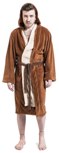Star Wars Jedi Unisex Vestaglia Marrone XXL-3XL 100% Poliestere - 4