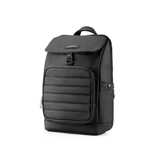 Image of Assembly Stark Laptop Backpack for Men Women 15.6 Inch Office Travel Bag with Trolley Sleeve Ergonomic