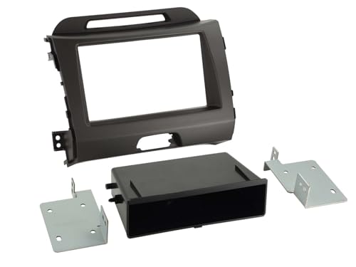Kit intégration double DIN Kia Sportage 3 pour corriger le tableau