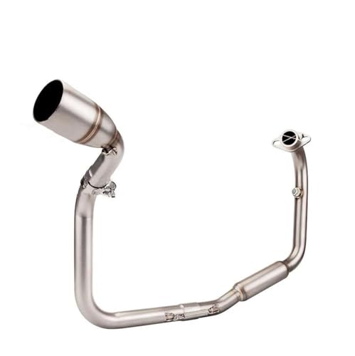 に適合するベネリ TNT125 TNT135 TNT 125 135 2017-2022 用 バイク用エキゾーストパイプ 排気フロントリンクパイプ 51mm エキゾーストマフラー 排気管 マフラー 交換部品