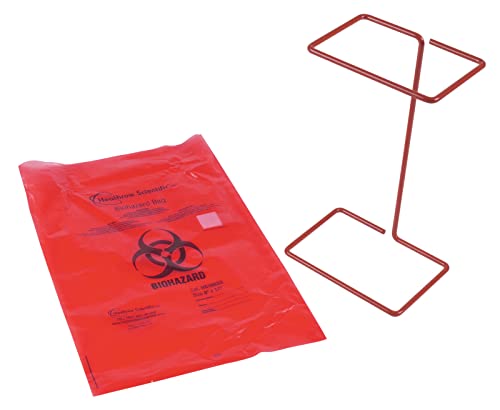 Cesta para tubos de ensayo Heathrow Scientific HD10044H de acero inoxidable