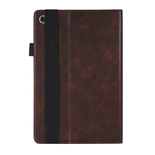 Case For Galaxy Tab S8 Plus 2022/S7 Fe 2021/S7 Plus 2020 12.4 Inch Business Pu Leather Tablet Cover With Card Slot Pen Holder Shockproof Stand Folio Case For Samsung Tab S8+/Tab S7+ Tablet,Brown #TOP5