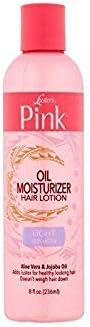 Luster's Pink Oil Moisturizer Hair Lotion Aloe Vera & Jojoba Oil 8 oz ( Pack of 3)