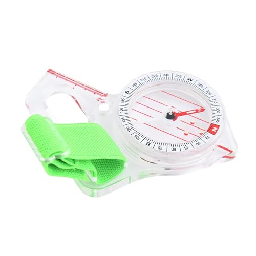 Brújula para camping con regla escala y dedo miniatura 7