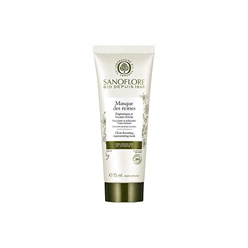 Sanoflore Masque des Reines Régénérant & Booster d'Éclat Bio 75 ml Cover