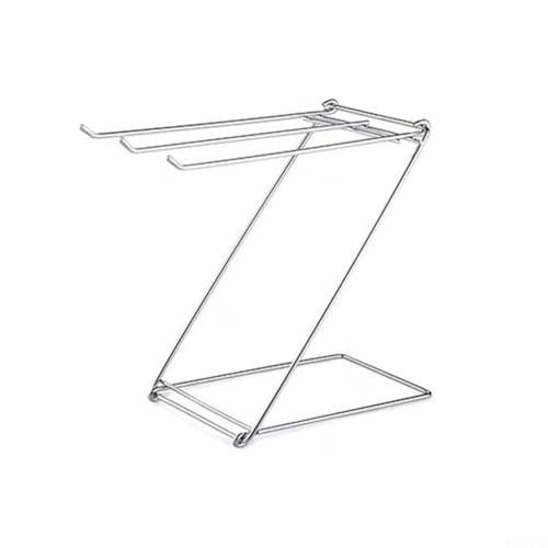 RANRAO Estante de secado de 3 paños de cocina de acero inoxidable con construcción resistente para uso diario en entornos domésticos