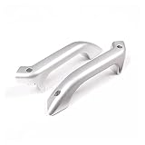 Longitud del artículo: 33cm xiuxiu 2pcs aleación de Aluminio aleación Interior Puerta manija de Puerta Ajuste para Accesorios Lada NIVA (Color Name : Silver)