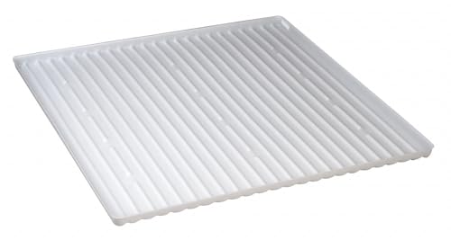 Image of Justrite 29961 Polyethylene Tray with Sump Liner, 29-3 /4 inch Length x 29-1 /2 inch Depth, for 60 Gallon Safety Cabinet