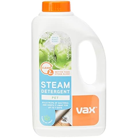 Vax 1L Pet Steam Detergent | Neutralises Pet Odours | Breaks down grease and grime - 1-9-132813 Cover