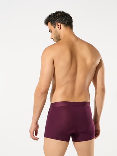 Image of ESSA Men's Ultra-Soft Modal Trunk Underwear | Moisture-Absorption with 4-Way Stretch | Breathable Contour Pouch, Microfiber Waistband with Spandex