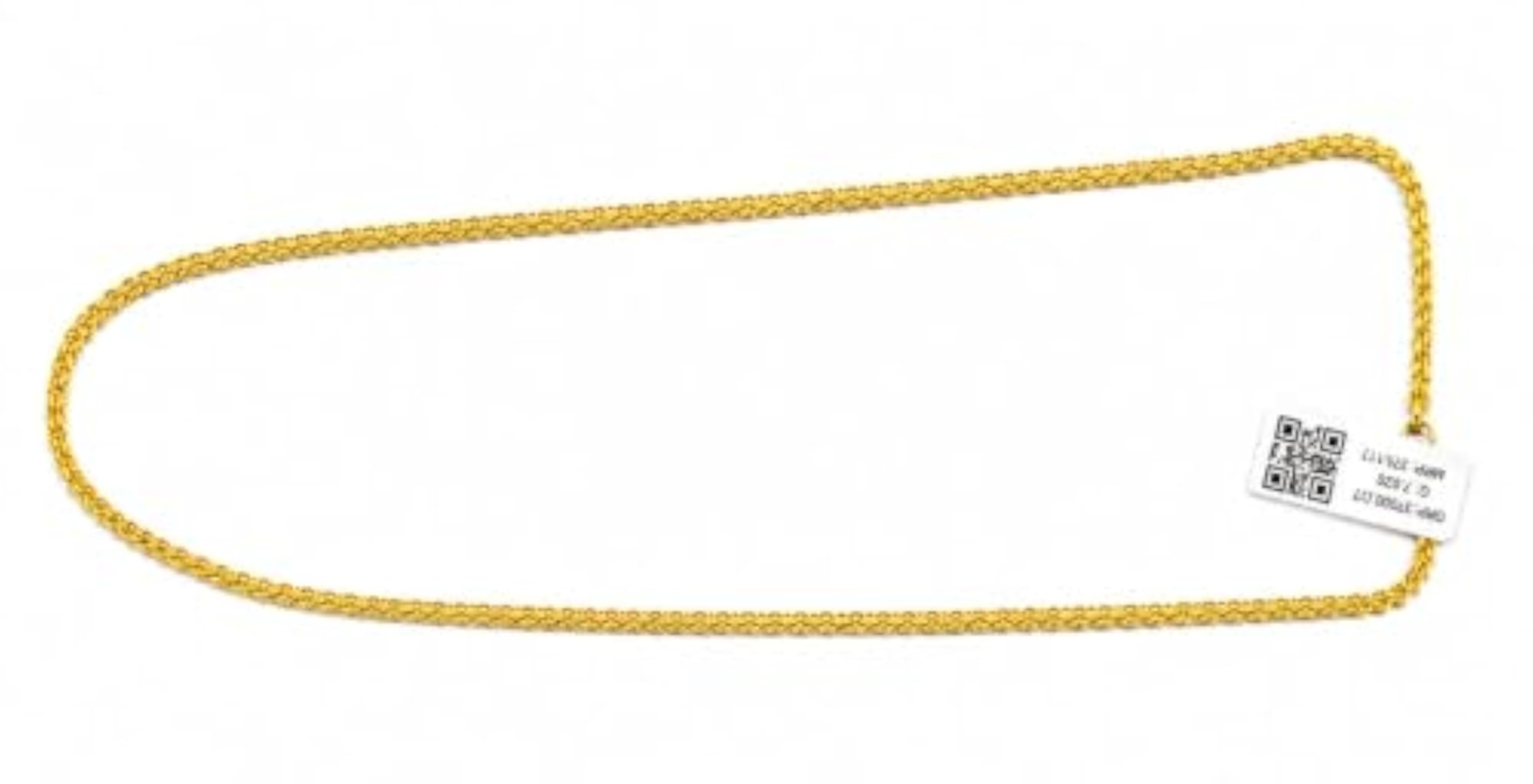 Men's Gold Plated Chain Necklace, Fashion Statement