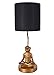 Produktbild Tischleuchte Affe im Lotussitz Gold (ohne Leuchtmittel) Lampe Yoga 52 cm Nachttischlampe cw250 Palazzo Exklusiv