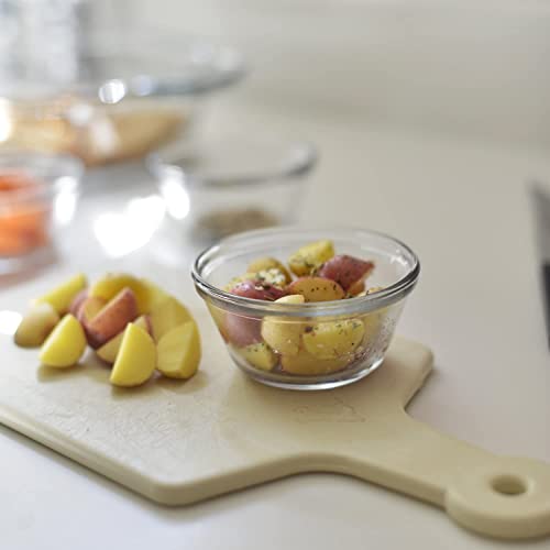 Anchor Hocking 6-Ounce Glass Custard Cups (4-Piece, Tempered Tough For Oven, Fridge, And Freezer) - (Pack Of 4, 16 Count Total) #TOP7