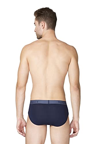 Image of Van Heusen Men Breathable AIR Series Brief - Cotton Elastane - Colour Fresh, Mesh Stretch, Ultra Soft