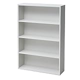 山善(YAMAZEN) 2個セット 本棚 スリム 薄型 カラーボックス 4段 幅60 CMCR-9060(JW)*2 ホワイトウォッシュ(木目)