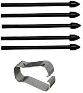 Tab S6 Stylus Pen Replacement Tips Nibs Parts for Samsung Galaxy Tab S6,Tab S6 Lite, Tab S7,Tab S7 FE Verison Stylus S Pen Replacement Tips/Nibs +Sim Eject Pin (Black)