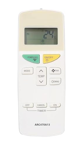 Image of LUCRE All AC Remote Compatible for DAIKIN Ac 1, 1.5, 2 Ton, 3 Star 4 Star 5 Star [ Kindly Match Image with Old Remote Image Or Check Next Model for Same Remote ] (Model Number 11)