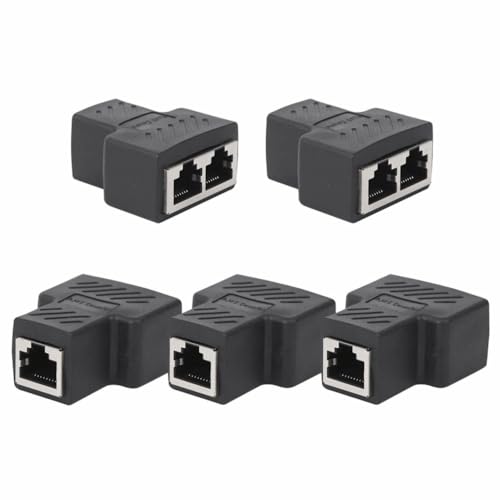Répartiteur Ethernet RJ45 anti-interférences avec blindage métal pour signal stable