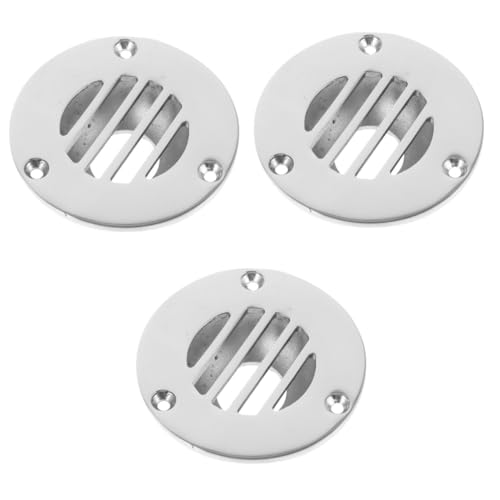 Drain de pont marin HEMOTON en acier inoxydable pour évacuation de bateau - 3 pièces