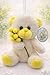 Imagen de Generico Oso de peluche con flor de mimosa