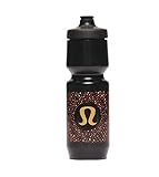 lululemon Purist Cycling 26 oz BPA Free Water Bottle by Specialized Bikes (Purist Yogo Dot Black)