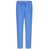 uniformes para mujeres futbol Pantalón Sanitarios mujer con bajo de campana, cinturón elastica con cinta ajustable.