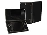 Matte Black - Vinyl Decal Mod Skin Kit by System Skins - Compatible with Nintendo DSi XL Color (DSi-XL)