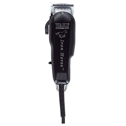 WAHL Professional Animal Iron Horse Equine Horse Clipper and Grooming Kit (#8582-100), Brown