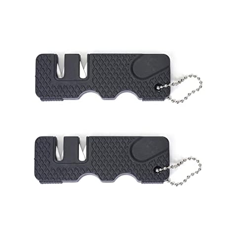 Tomedeks 2 piezas afilador de cuchillos manual Cover
