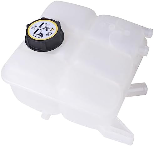 TOPAZ 603-382 603382 Coolant Reservoir Expansion Tank with Cap Replacement for Ford 2013-2018 C-Max 2013-2016 Escape 2012-2018 Focus 2014-2016 Transit Connect Vehicles CV6Z-8A080-A