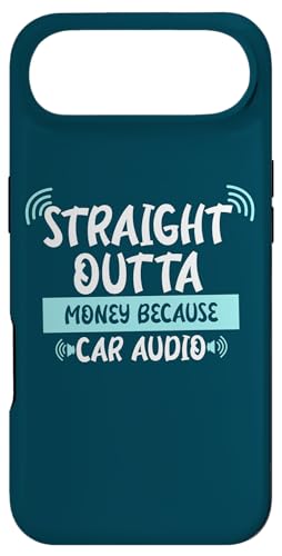 Straight Outta Money Because Car Audio スマホケース iPhone Air 用