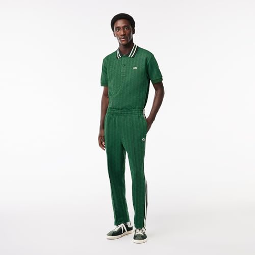 Lacoste Men's Vintage Fit Printed Monogram Track Pant2
