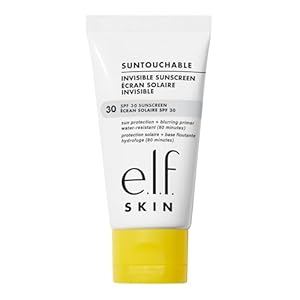 e.l.f. SKIN Suntouchable Invisible SPF 35, Lightweight, Gel-based Sunscreen For A Smooth Complexion, Doubles As A Makeup Primer, Vegan & Cruelty-Free, Packaging May Vary
