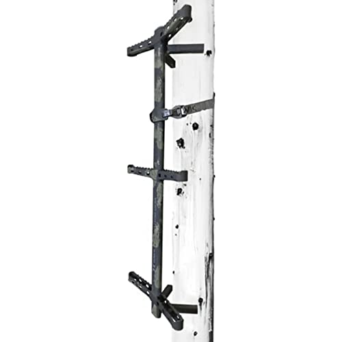 Hawk Hunting Heavy-Duty Steel Powder-Coated Finish Ranger Traction Climbing Sticks For Climbing To Tree Stands - 3 Pack #TOP1