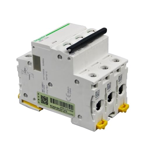 Disjoncteur miniature IC65H 3P Type D 2A avec pouvoir de coupure 10kA haute sécurité