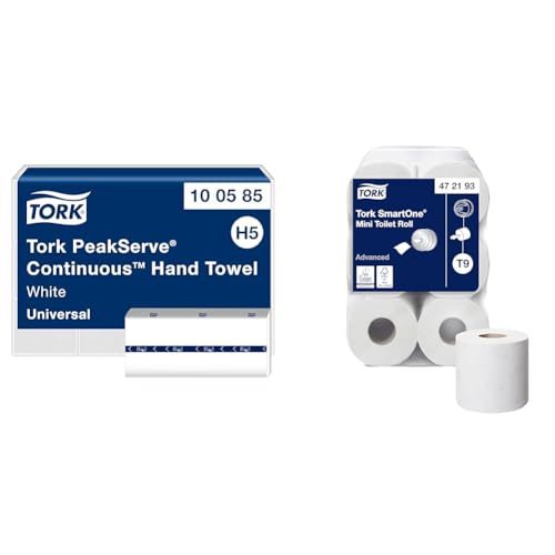 Essuie-mains Tork H5 et papier toilette T9 pour réduire le gaspillage