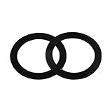 Celliparts NAA9160A Fuel Bowl Gasket (2) Compatible with Ford Tractor 2N 8N 9N 600 700 800 900 NAA/Jubilee (OD: 2inch, ID:1.5 inch)
