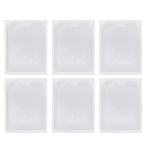 DIKACA 10����S�����v�����|�P�b�g�z���_�[ ����PVC�f�� �c9x12cm�T�C�Y �������ڗp���x���X�e�b�J�[�t�� �ƒ��w�Z�̃J�[�h�⎆�o�b�W�ۗL�ɍœK