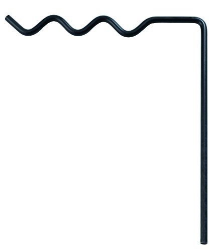 tepro Grillzubehör Universal Topfhalter aus schwarz lackiertem...